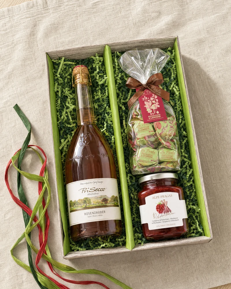 Gourmet Geschenk Rosenzauber