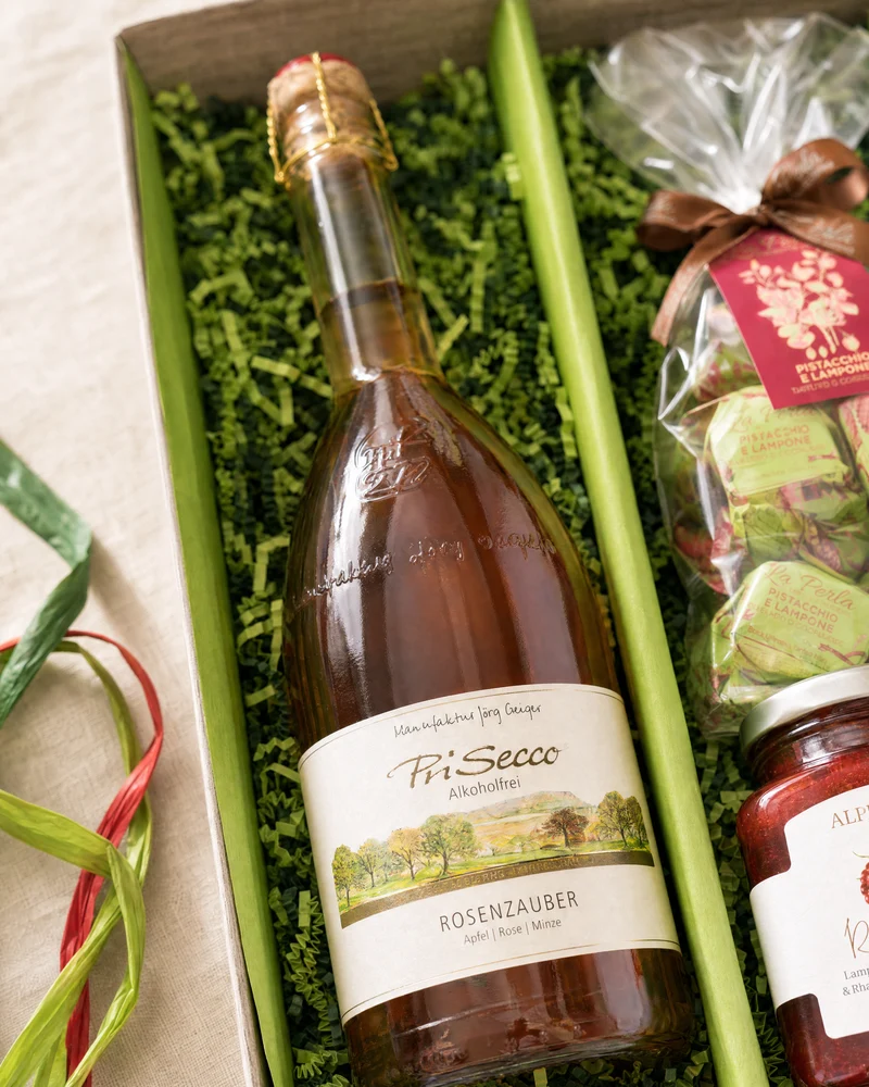 Gourmet Geschenk Rosenzauber