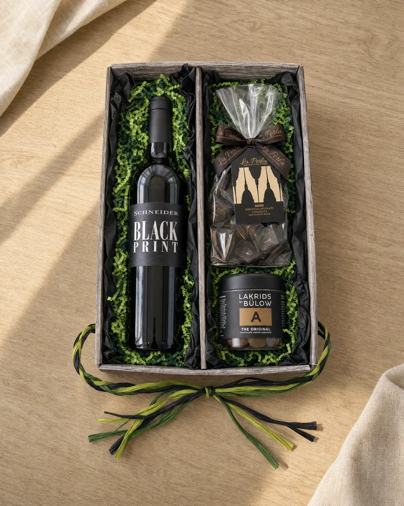 Gourmet Geschenk Blackprint