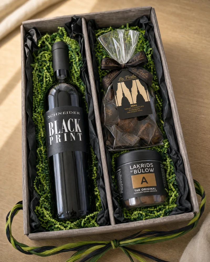 Gourmet Geschenk Blackprint