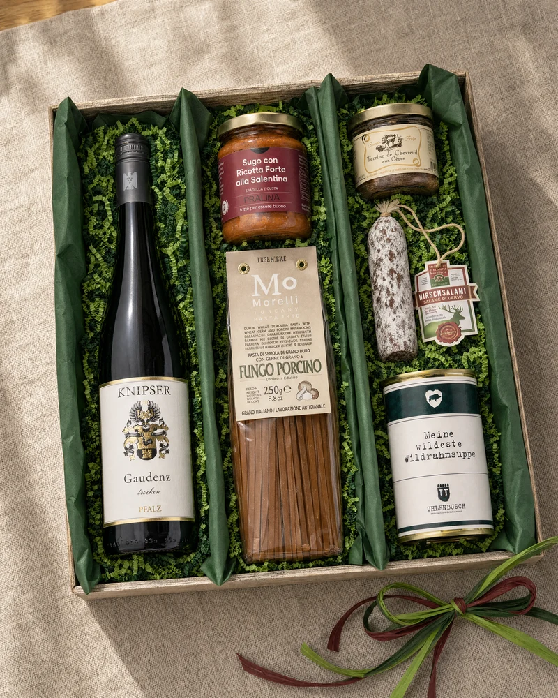 Geschenk für Jäger – Waidmanns Dank Genussbox