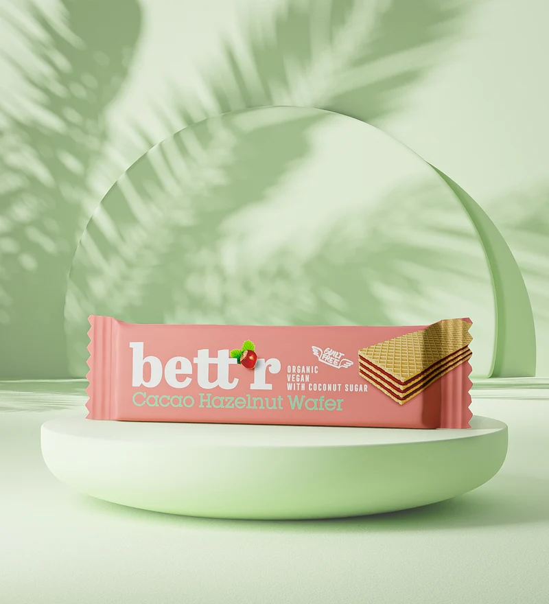 Bio Cocoa Hazelnut Wafer