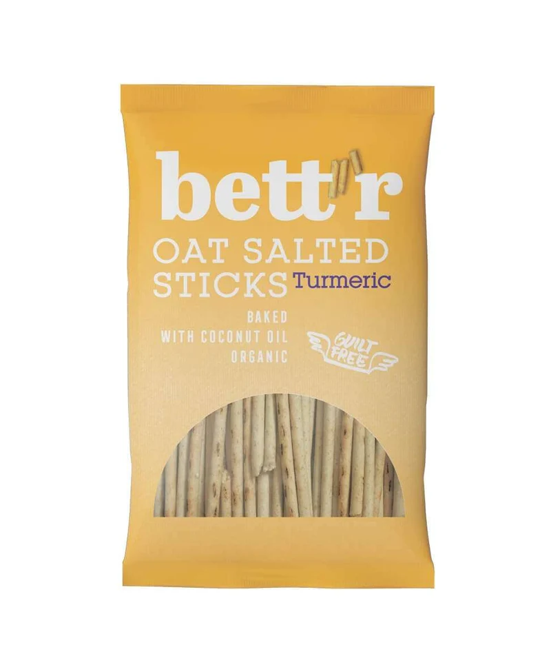 Bio Oat Salted Sticks Turmeric