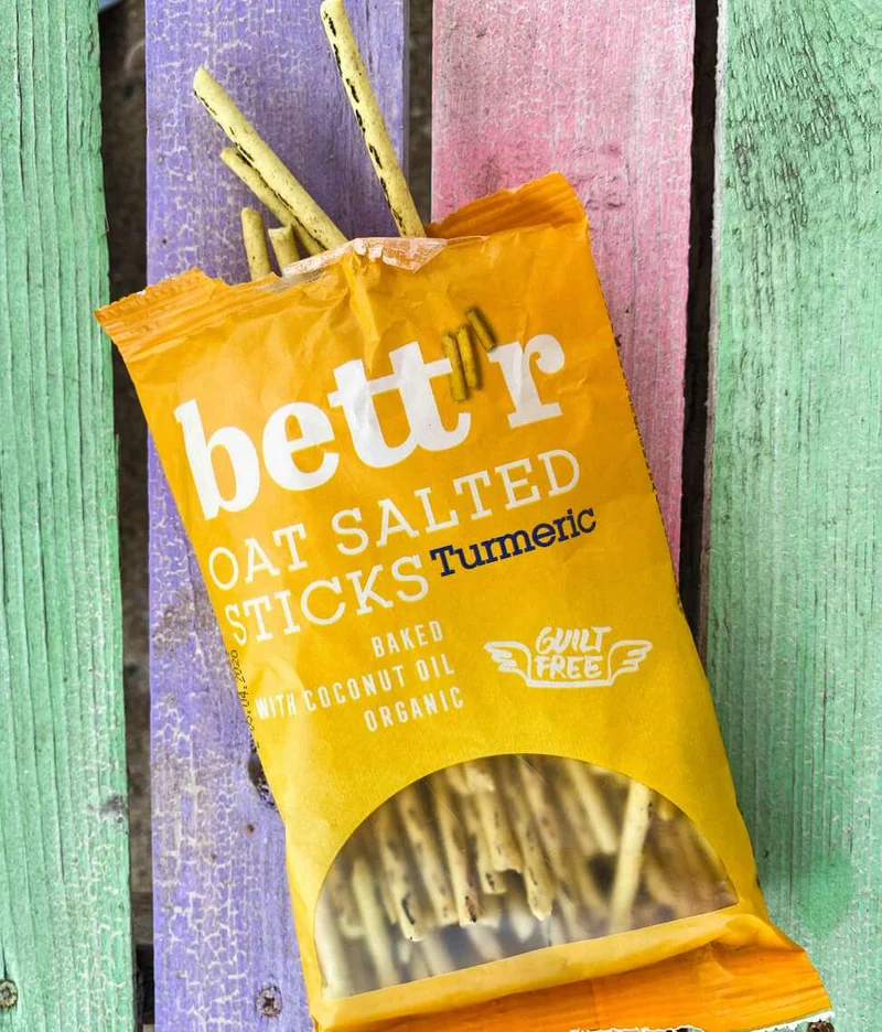 Bio Oat Salted Sticks Turmeric