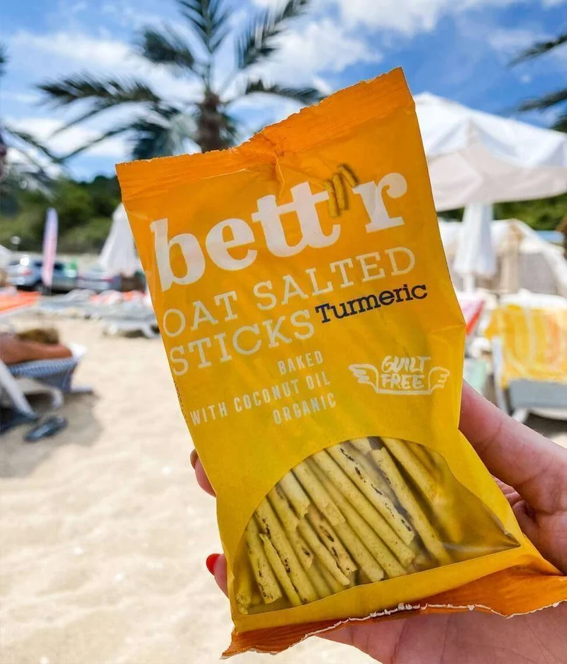 Bio Oat Salted Sticks Turmeric