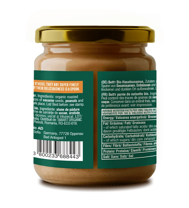 BIO Hazelnut Butter