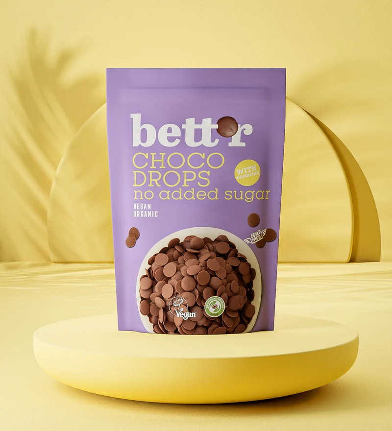BIO Choco drops, no added sugar