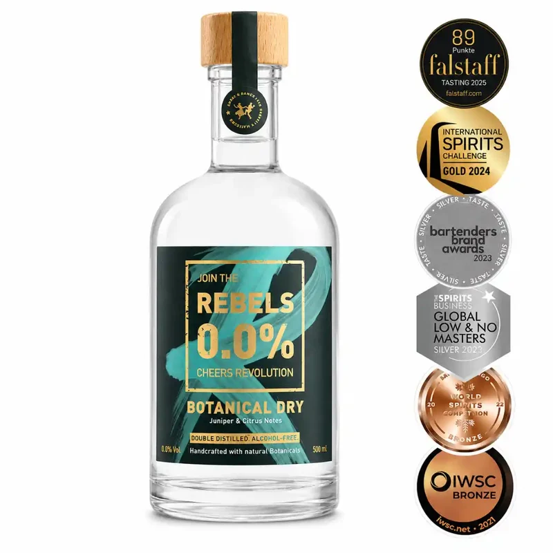 Rebels 0,0% - Botanical Dry - Wacholder Kreation alkoholfrei