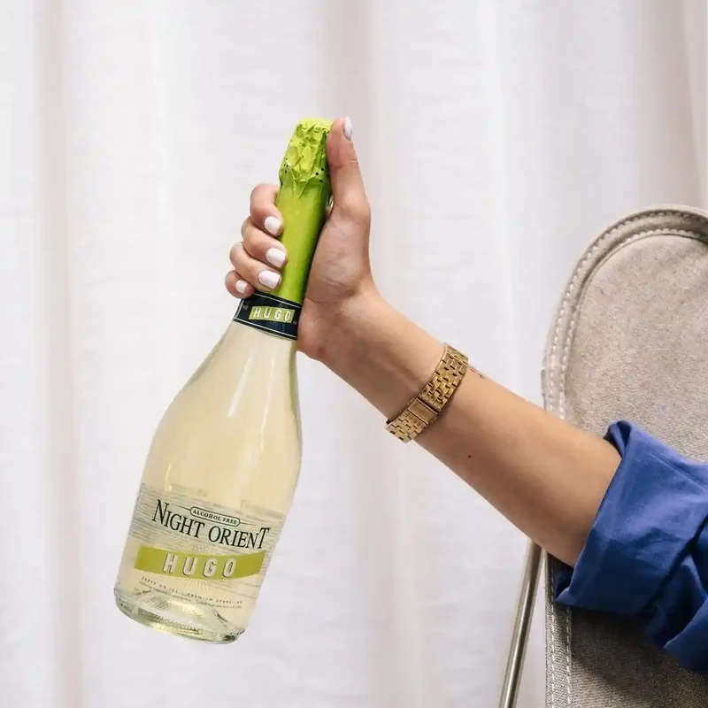 Night Orient - Sparkling Hugo alkoholfrei - alkoholfreier Cocktail