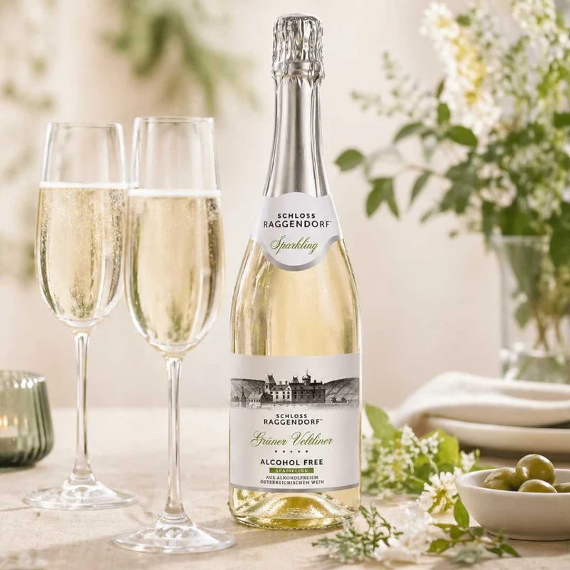 Schloss Raggendorf - Grüner Veltliner - Alkoholfreie Alternative zu Sekt