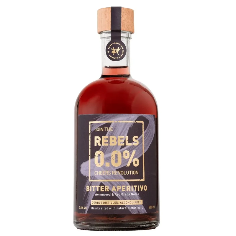 Rebels 0,0% - Bitter Aperitivo - alkoholfreier Kräuter Aperitif