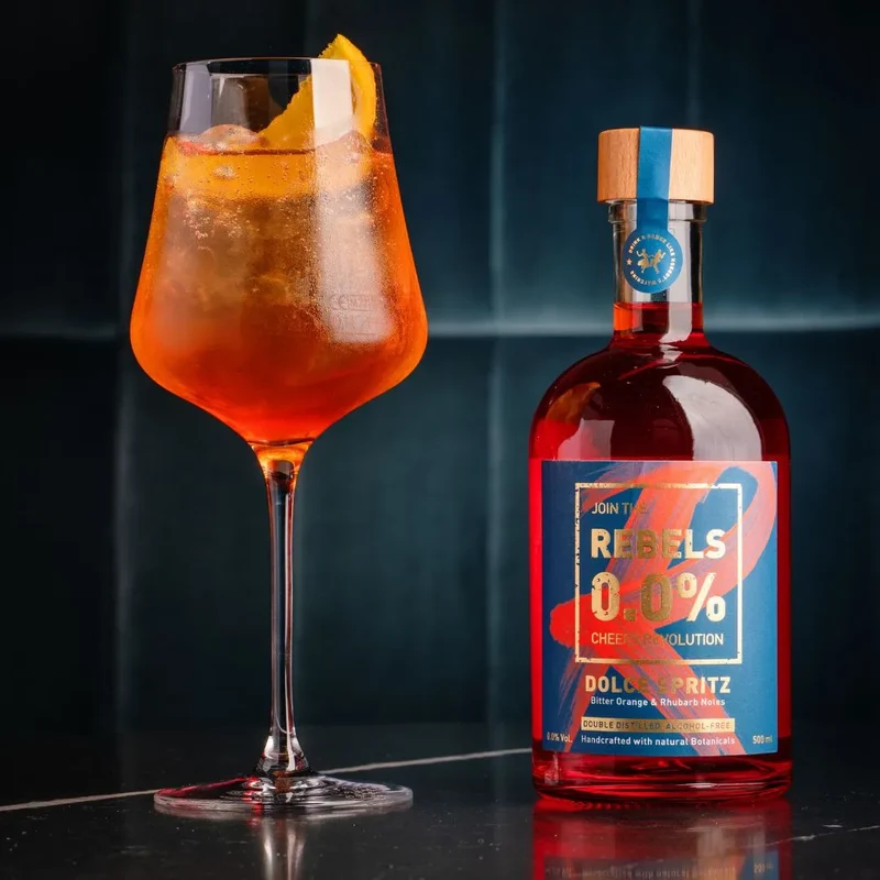 Rebels 0,0% - Dolce Spritz - Alkoholfreie Alternative zu Spritz