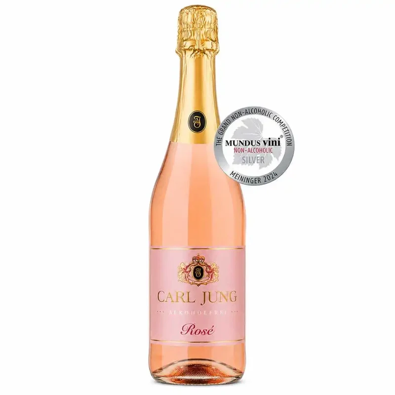 Carl Jung - Mousseux Rosé - alkoholfreie Alternative zu Sekt