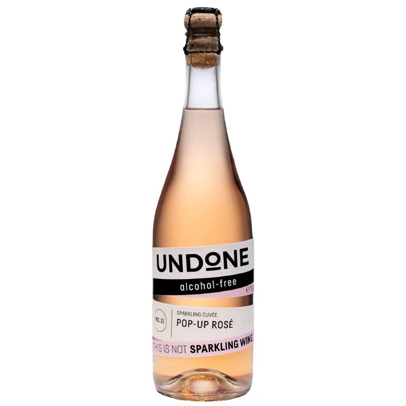 Undone No. 21 - Pop Up Rosé - Alkoholfreie Alternative zu Sekt