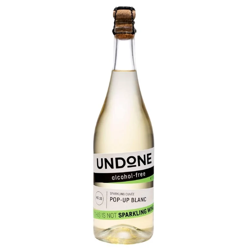 Undone No. 20 - Pop Up Blanc - Alkoholfreie Alternative zu Sekt