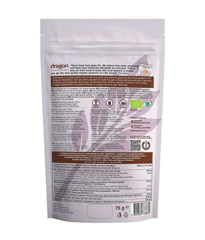 Bio Acai Berry powder