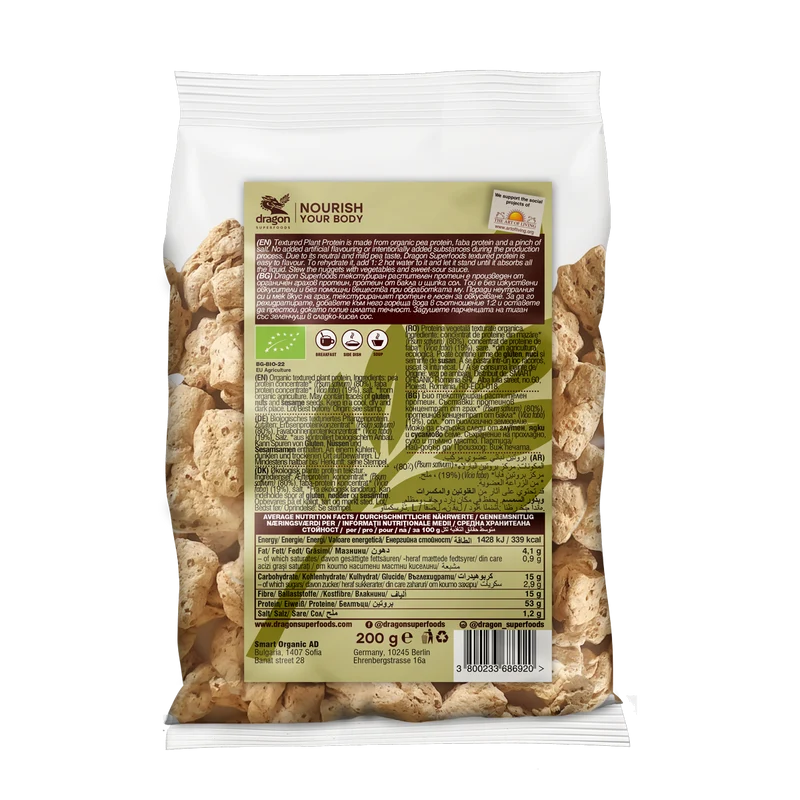 Bio Plant Protein, nuggets