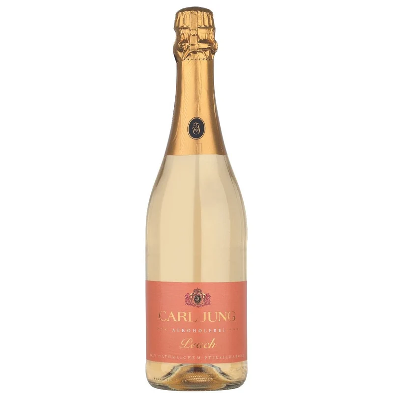 Carl Jung - Mousseux Peach - alkoholfreie Alternative zu Sekt