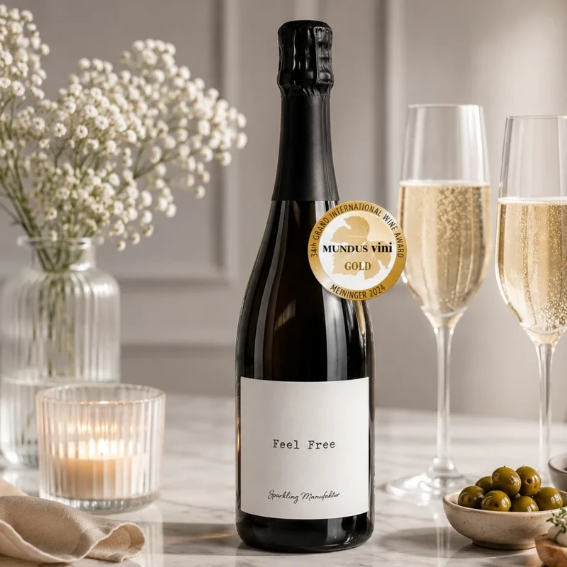 SM Sekt Manufaktur - Feel Free - Alkoholfreie Alternative zu Sekt