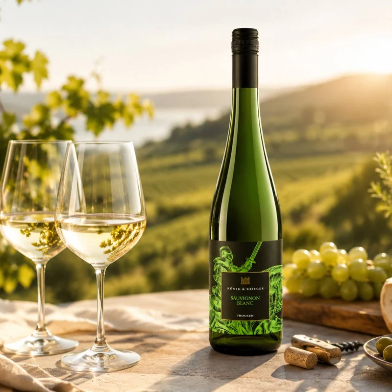 König & Krieger - Sauvignon Blanc alkoholfrei - Wein alkoholfrei