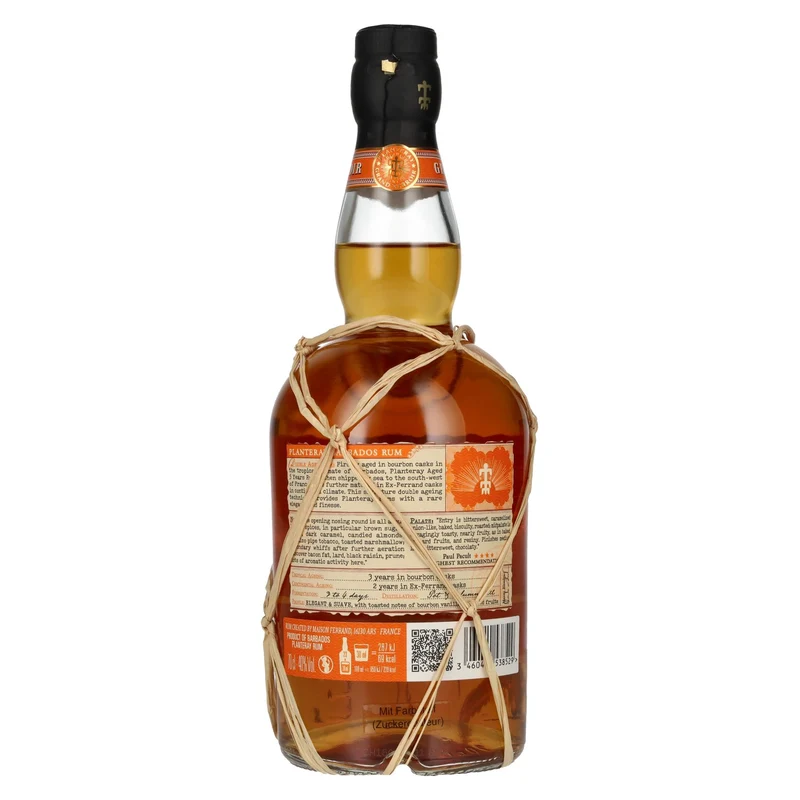 Planteray Rum BARBADOS 5 Years Old Old Traditional Rum 40% Vol. 0,7l