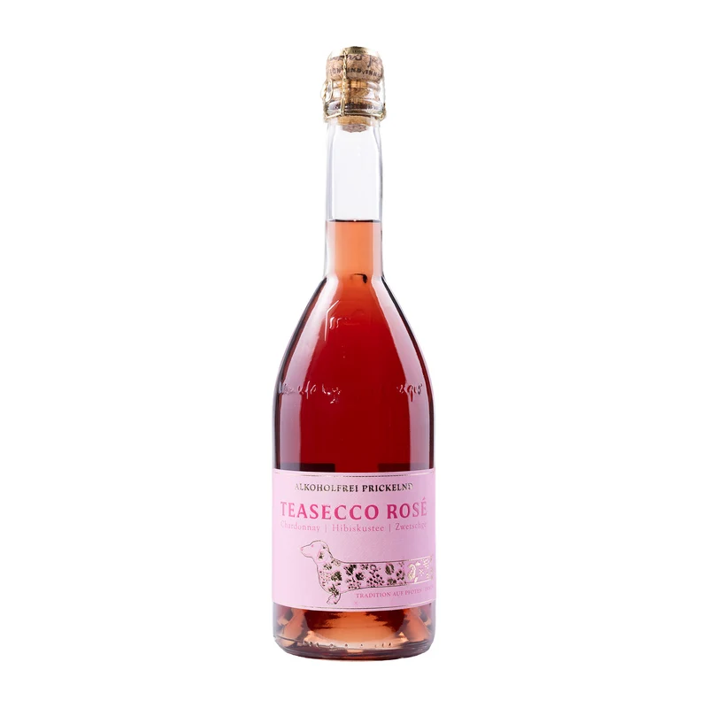 Teasecco Rosé – alkoholfrei