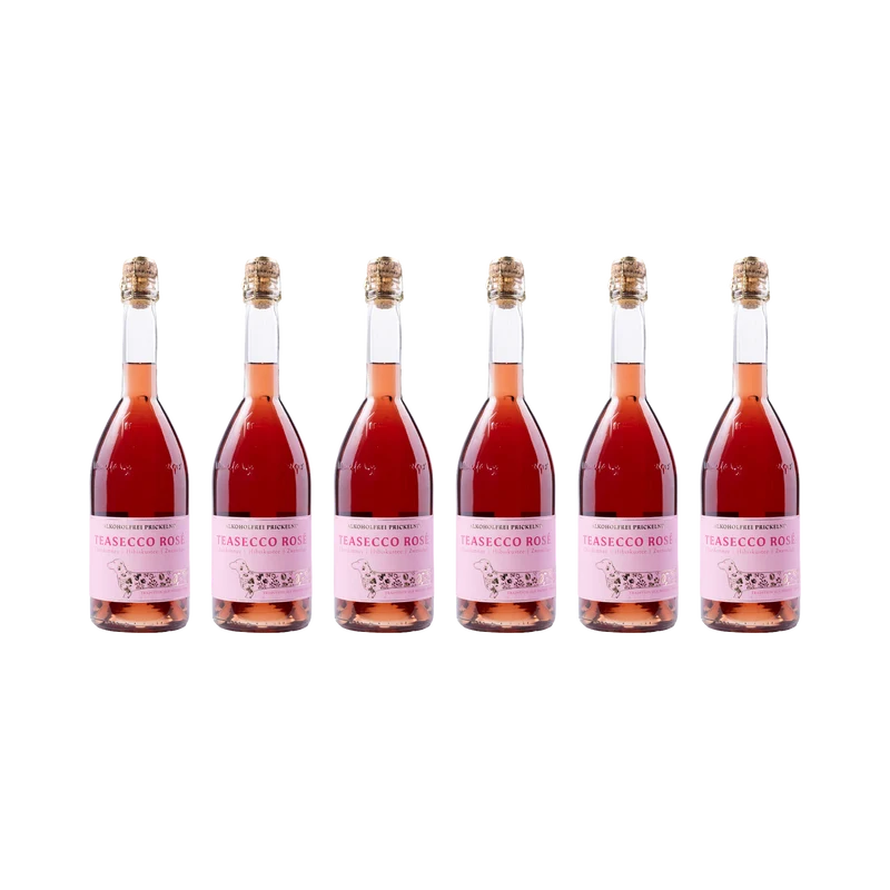 Teasecco Rosé – alkoholfrei
