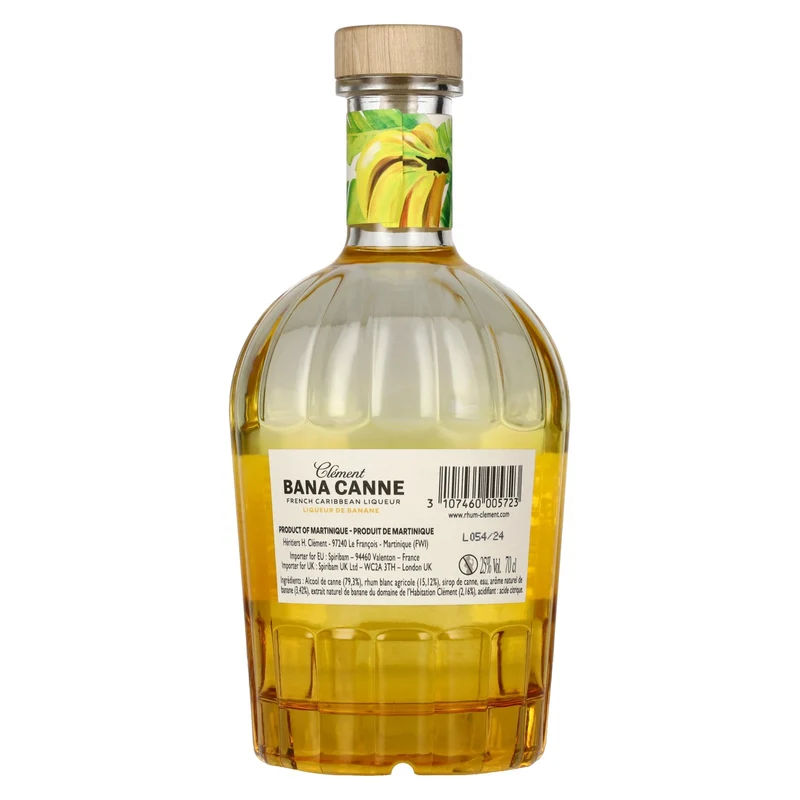 Clément Bana Canne French Caribbean Liqueur 25% Vol. 0,7l