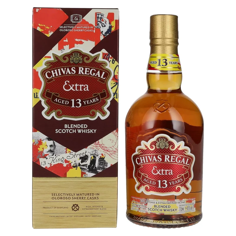 Chivas Regal EXTRA 13 Years Old OLOROSO SHERRY CASKS Finish 40% Vol. 0,7l in Geschenkbox