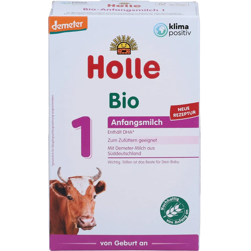 Holle Bio Anf Mil1zieg Bas, 400 g PUL