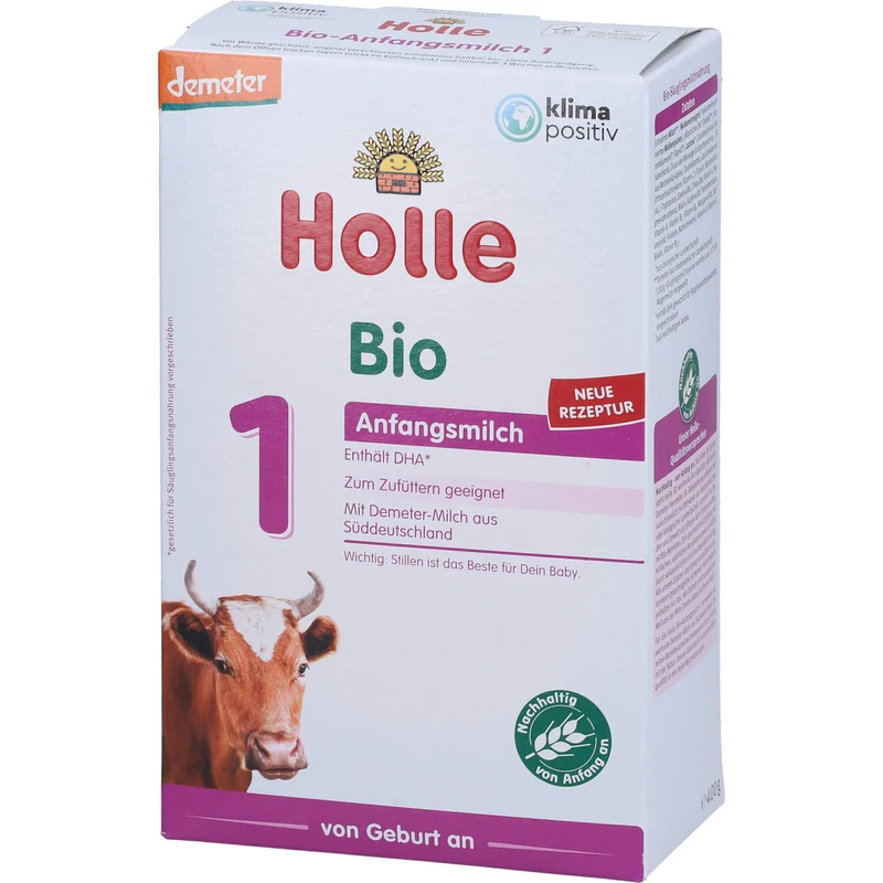 Holle Bio Anf Mil1zieg Bas, 400 g PUL