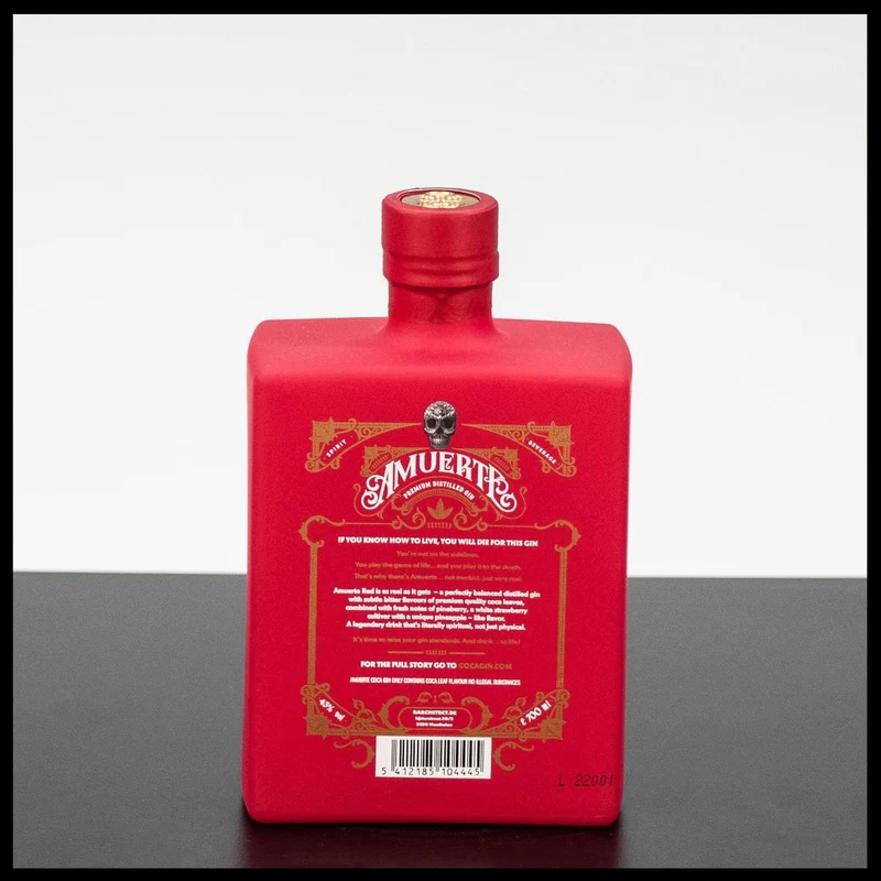 Amuerte Coca Leaf Gin Red Edition 0,7L - 43% Vol.