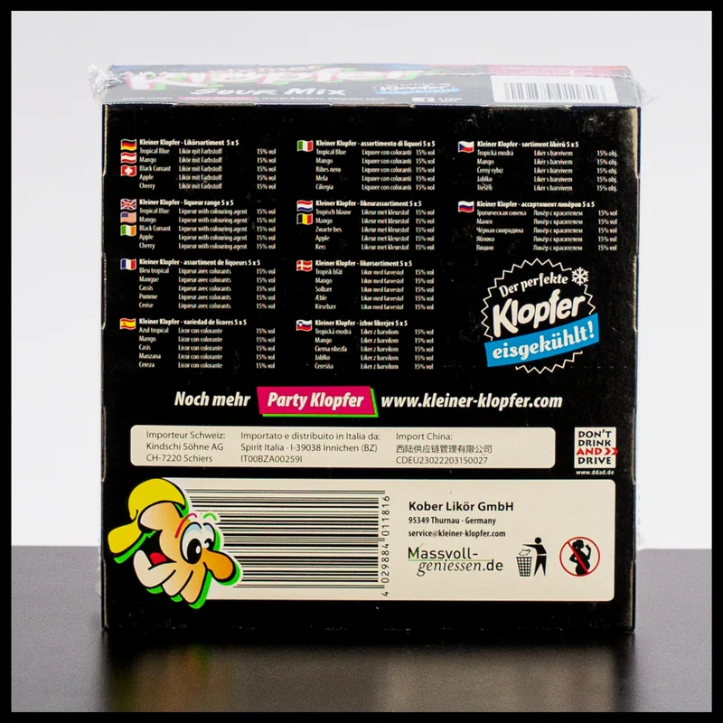 Kleiner Klopfer Sour Mix 25x 0,02L - 15% Vol.