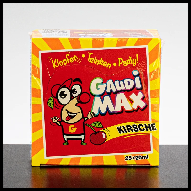 Gaudi Max Kirsche 25x 0,02L - 17% Vol.