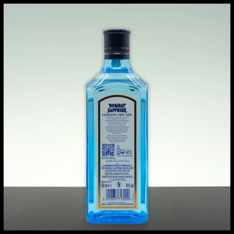 Bombay Sapphire London Dry Gin 0,5L - 40% Vol.