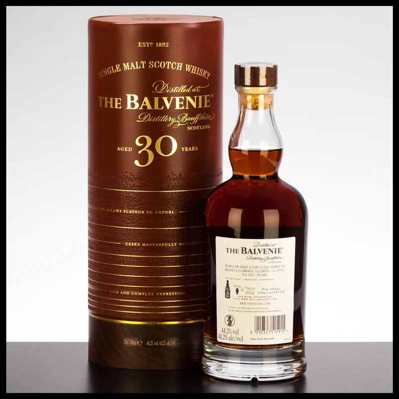 The Balvenie 30 YO Single Malt Whisky 0,7L - 44,2% Vol.