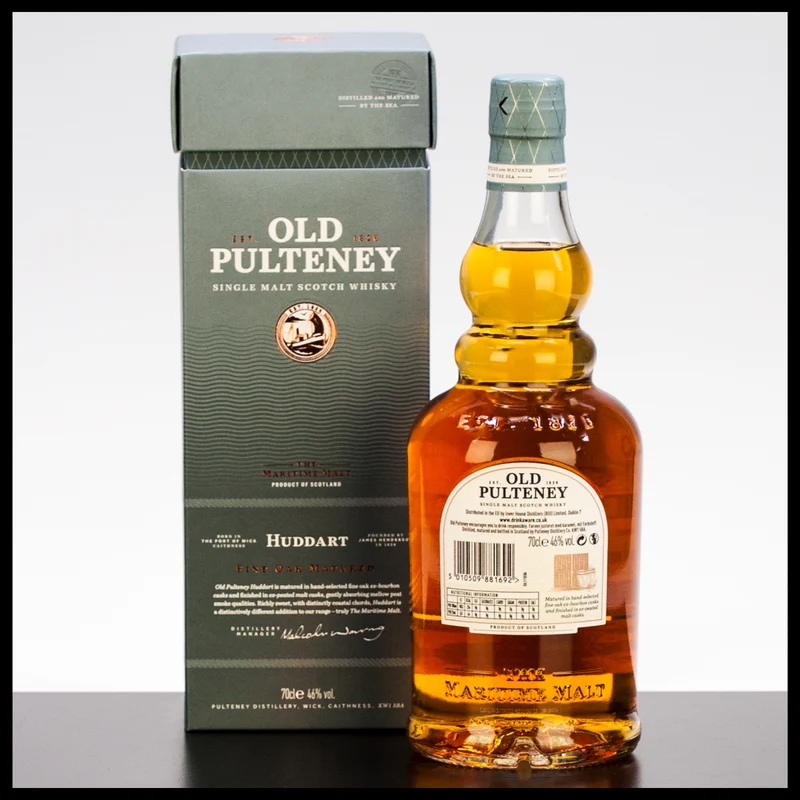 Old Pulteney Huddart Single Malt Whisky 0,7L - 46% Vol.