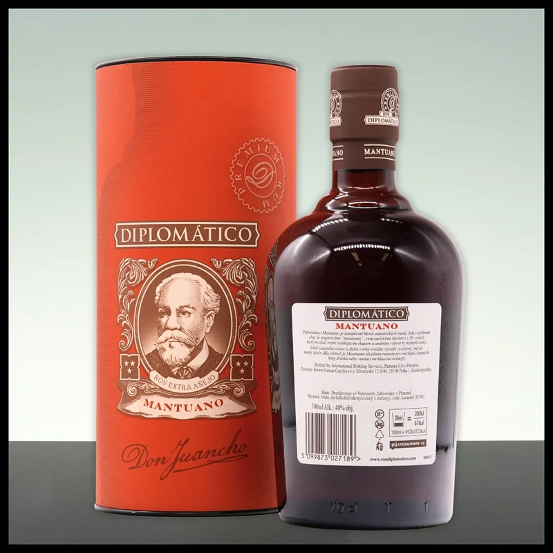 Diplomatico Mantuano Rum 0,7L - 40% Vol.