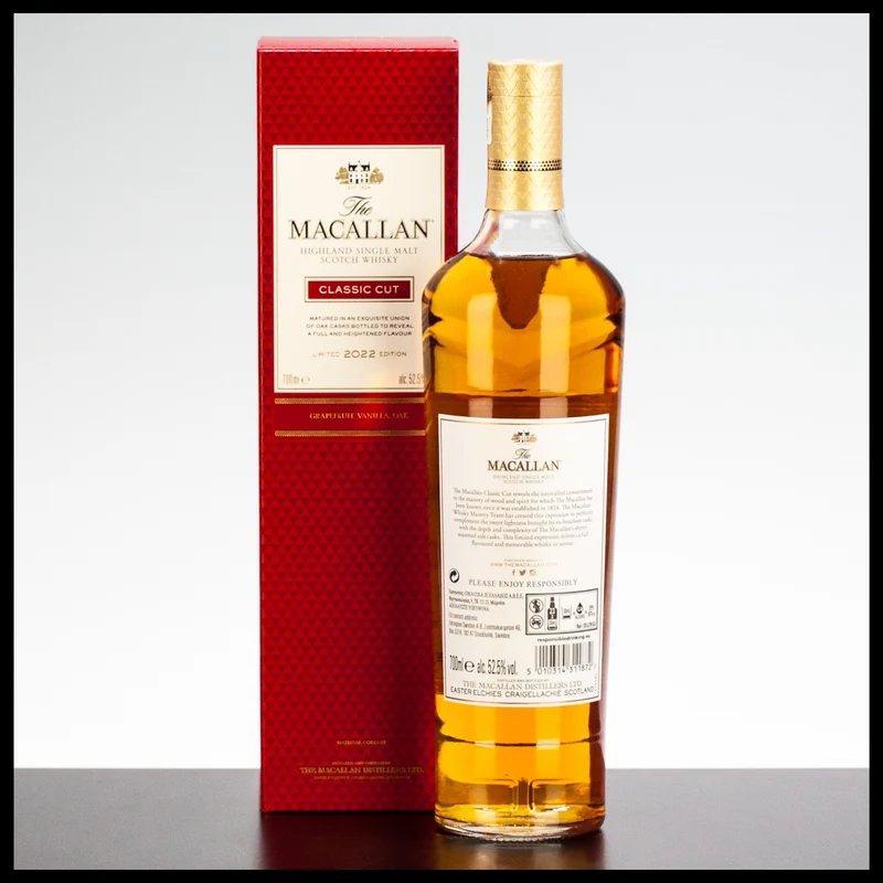 Macallan Classic Cut Limited Edition 2022 0,7L - 52,5% Vol.
