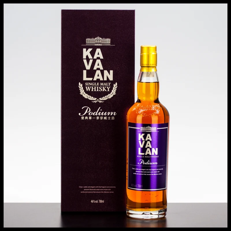 Kavalan Podium Single Malt Whisky 0,7L - 46% Vol.