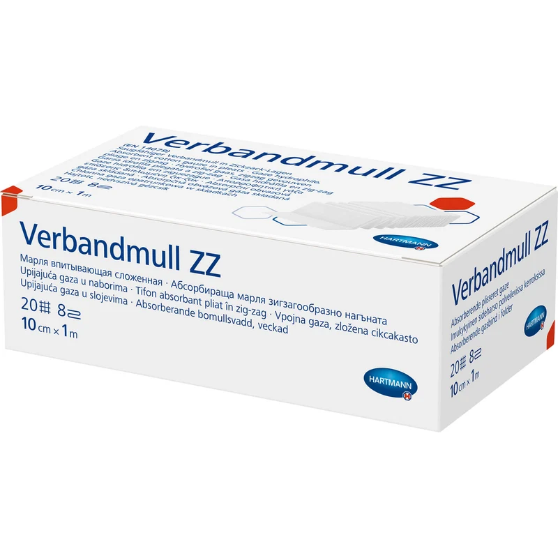 VERBANDMULL ZZ HART 1X10CM, 1 St VER
