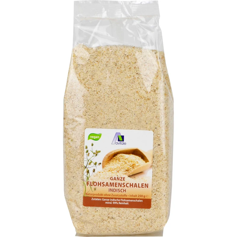 Flohsamenschalen indisch, 250 g