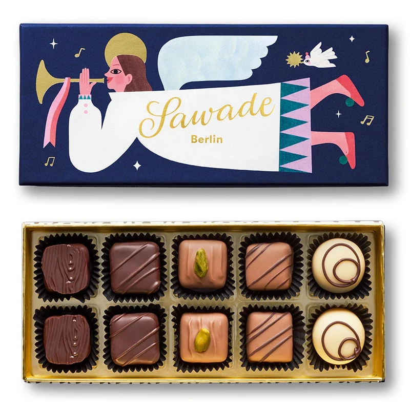 Pralinenschachtel Engel