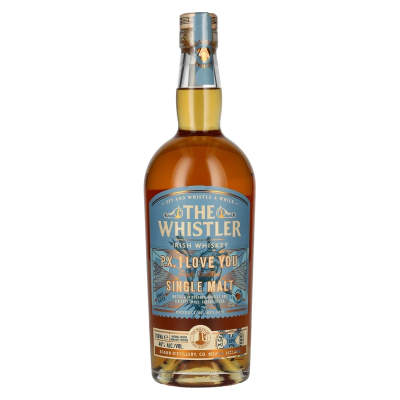 The Whistler Irish Whiskey P.X. I LOVE YOU Single Malt 46% Vol. 0,7l