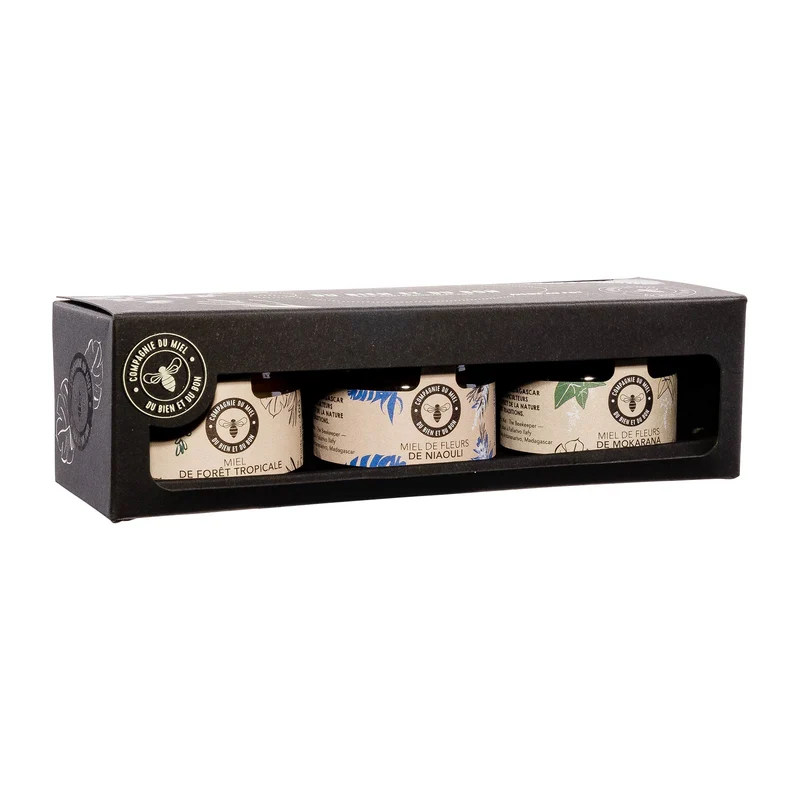 Honig Geschenk Set mit 3 Mini-Sorten