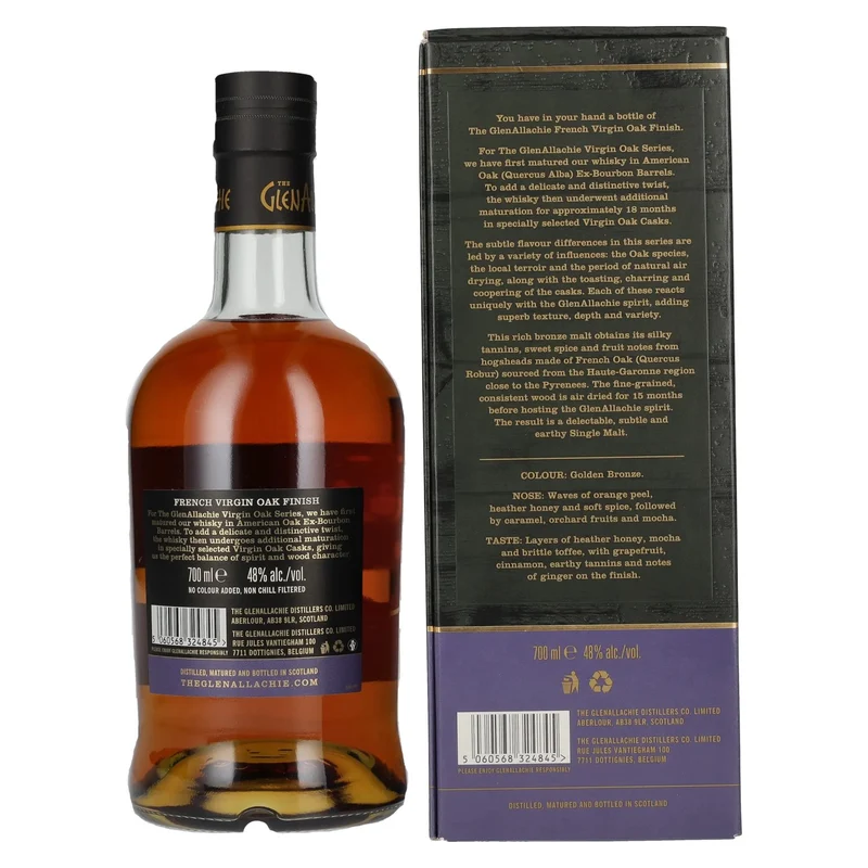 The GlenAllachie 10 Years Old FRENCH VIRGIN OAK FINISH 48% Vol. 0,7l in Geschenkbox