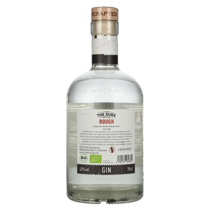 The Duke ROUGH Munich Dry Gin 42% Vol. 0,7l