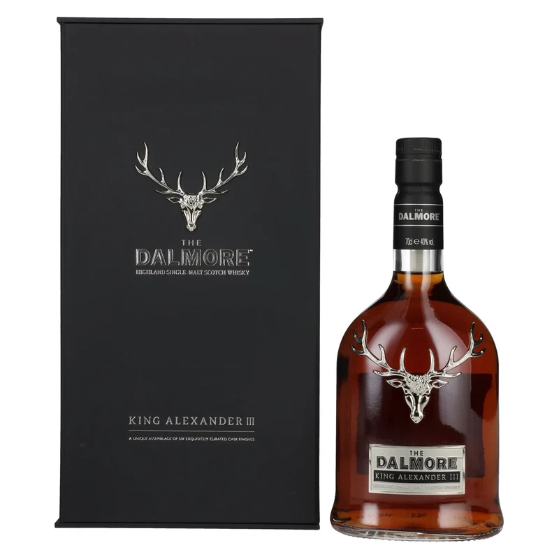 The Dalmore KING ALEXANDER III Highland Single Malt Scotch Whisky 40% Vol. 0,7l in Geschenkbox