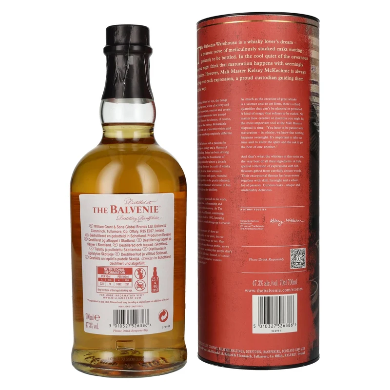 The Balvenie 12 Years Old A Collection of Curious Casks MONTILLA 47,3% Vol. 0,7l in Geschenkbox