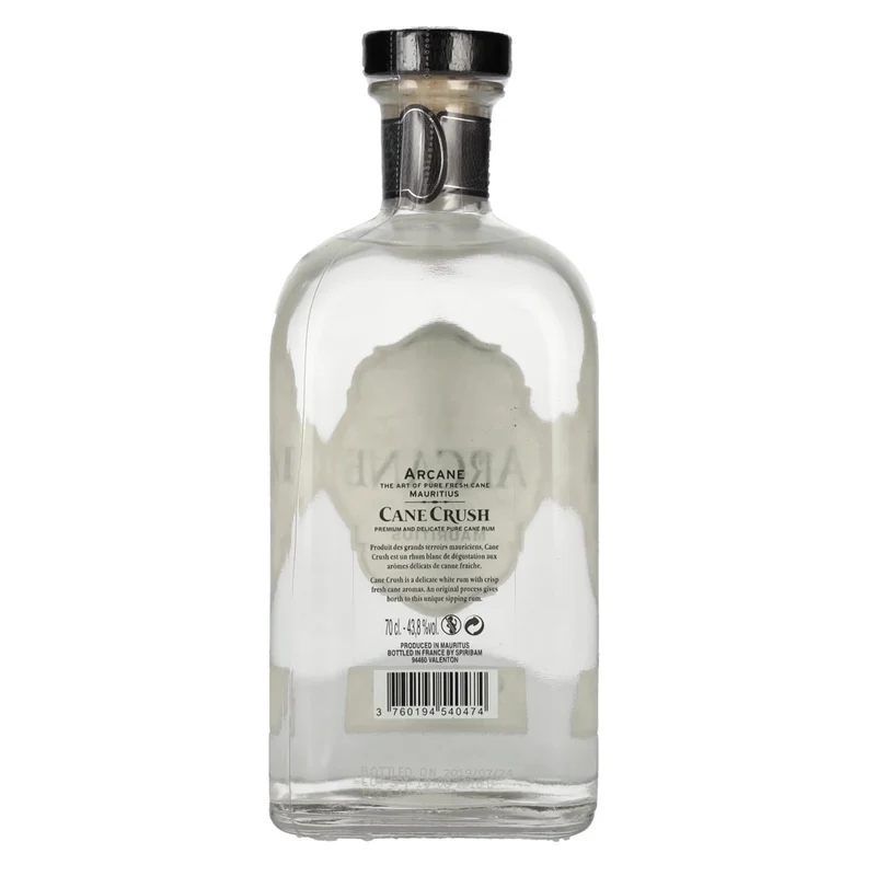 The Arcane CANE CRUSH Premium White Rum 43,8% Vol. 0,7l
